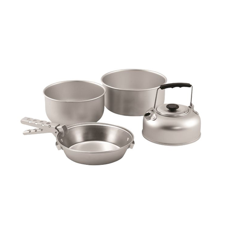 Easy Camp Adventure Cook Set M Silver Aluminium