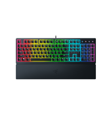 Razer | Ornata V3 | Gaming Keyboard | Wired | RGB LED light | Cyrillic | Razer Mecha-Membrane | Black