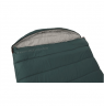 Easy Camp | Moon 200 Double | Sleeping Bag | 220 x 150 cm | 2 way open - auto lock, L-shape | Teal
