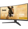iiyama G-MASTER GCB3486WQSCP-B1 computer monitor 86.4 cm (34") 3440 x 1440 pixels UltraWide Quad HD Black