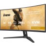 iiyama G-MASTER GCB3486WQSCP-B1 computer monitor 86.4 cm (34") 3440 x 1440 pixels UltraWide Quad HD Black