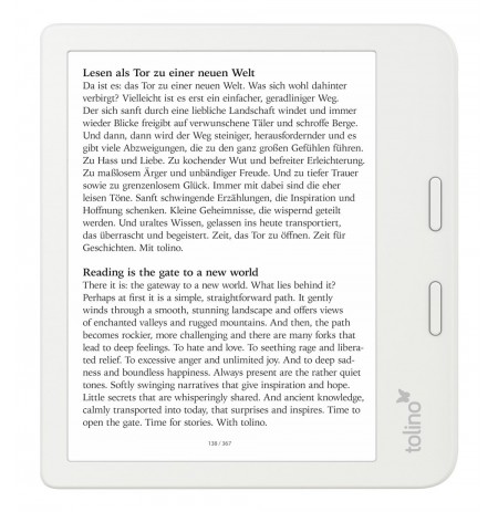 THALIA tolino vision color eBook reader white