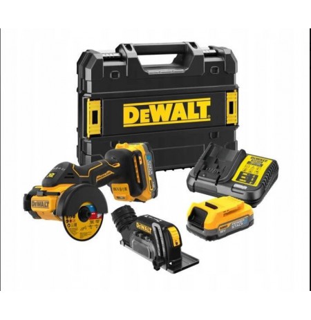DEWALT angle grinder   76mm 18V DCG430E2T 2x1,7Ah BL TSTAK