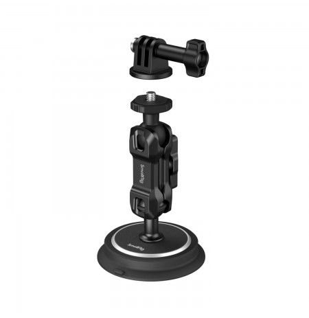 Magic Arm Magnetic Suction Cup Mounting Support Kit for Action Cameras 4466