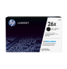 HP 26X (CF226X) Lazerinė kasetė, Juoda