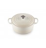 Le Creuset Signature Roaster round meringue 26cm