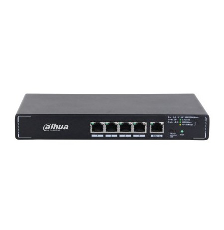 Dahua Technology SMG1005 network switch Unmanaged 2.5G Ethernet (100/1000/2500) Black