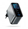 Charger GaN 1 x USB, 2 x USB-C Quick Charge 4+ 67W black