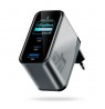 Charger GaN 1 x USB, 2 x USB-C Quick Charge 4+ 67W black