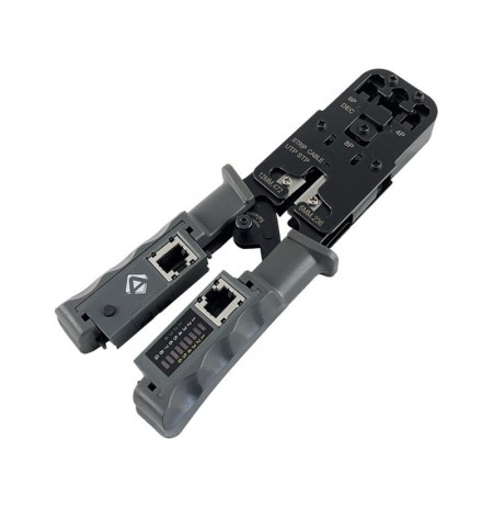 Crimping tool 4P6P8P with LAN network tester ALANTEC