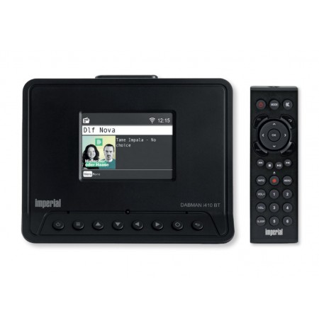 Telestar IMPERIAL DABMAN i410 BT Internet Analog & digital Black