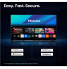 Hisense TV | 32A4S | 32 | Smart TV | VIDAA Smart OS | HD | Black