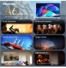 Hisense TV | 50A6S | 50 | Smart TV | VIDAA Smart OS | UHD | Black