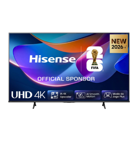 Hisense TV | 55A6S | 55 | Smart TV | VIDAA Smart OS | UHD | Black