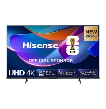 Hisense TV | 65A6S | 65 | Smart TV | VIDAA Smart OS | UHD | Black