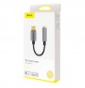 Baseus L54 mobile phone cable Black, Grey USB C 3.5mm