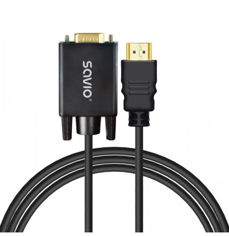 Savio Cl-197 HDMI cable HDMI Type A (Standard) Black