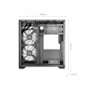 TACENS MARS MC-VIEW3 3xARGB USB-C mATX case