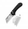 CIVIVI Elementum Utility Aluminum Black Knife
