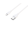 USB-A - Lightning kabelis DELTACO, 2m, baltas / IPLH-402-1 / 1903214