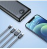 Veger C10 (W1116) Išorinė baterija (Power Bank) 10000mAh, 5V 2A, Juoda