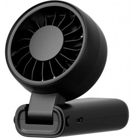 Aecooly Halo 04 Foldable handheld fan, black