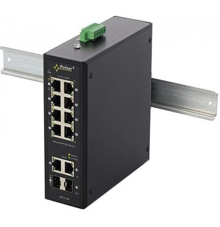 ISFG108 Industrial PoE Switch (8xPoE,