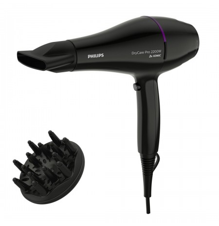 Philips DryCare BHD274/00 hair dryer 2200 W Black