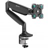 ONKRON G100-B monitor mount / stand 81.3 cm (32") Desk Black