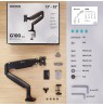 ONKRON G100-B monitor mount / stand 81.3 cm (32") Desk Black