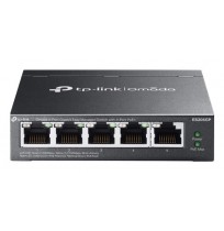 TP-LINK | Omada 5-Port Gigabit Easy Managed Switch with 4-Port PoE+ | ES205GP | Desktop/Wall mountable