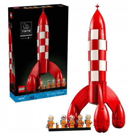 LEGO IDEAS 21367 Tintin Moon Rocket