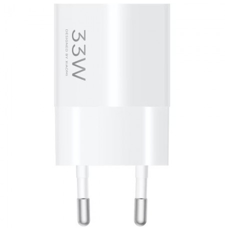 Xiaomi 33W Nano Įkroviklis USB-C EU, Balta