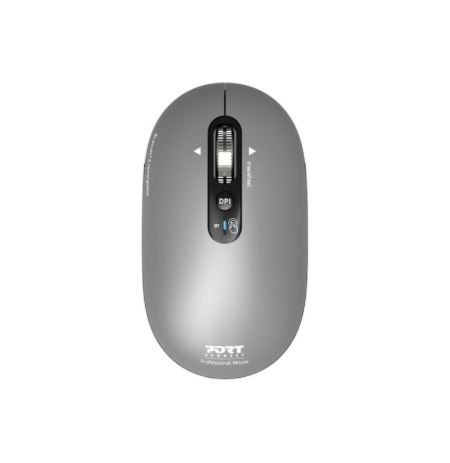 PORT CONNECT Mouse | PURE MAC | Wireless | Bluetooth | Gris clair