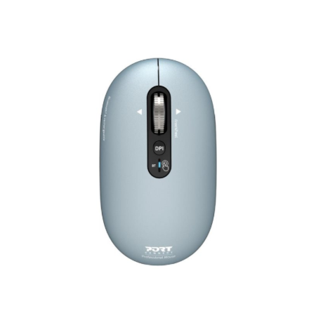 PORT CONNECT Mouse | PURE MAC | Wireless | Bluetooth | Pastel Blue