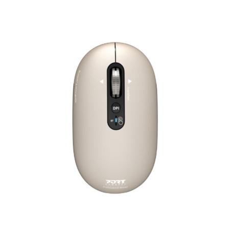 PORT CONNECT Mouse | PURE MAC | Wireless | Bluetooth | Beige Perle