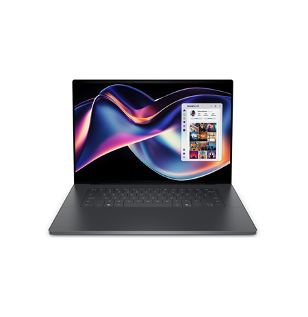 Dell XPS 16 DA16260 | Graphite | 16 " | OLED | Touchscreen | 3.2K | Intel Core Ultra X7 | 358H | 64 GB | LPDDR5x | Solid-state d