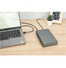 Digitus USB 3.0 hard disk enclosure, 3.5", SATA, 16TB, aluminum | DA-71106-1