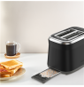 TEFAL Toaster | TT7208E0 Collection Retro | Power 850 W | Number of slots 2 | Housing material Stainless steel | Black