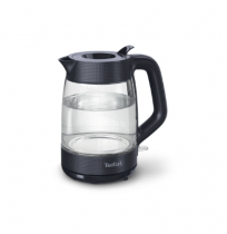 TEFAL Kettle | KO2G08E0 | 2000 W | Electric | 1.7 L | Heat-resistant glass | 360° rotational base | Black/Transparent