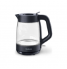 TEFAL Kettle | KO2G08E0 | 2000 W | Electric | 1.7 L | Heat-resistant glass | 360° rotational base | Black/Transparent