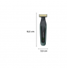 Rowenta Beard Trimmer | TN6044E0 | Cordless | Number of length steps 6 | Wet & Dry | Black/Green