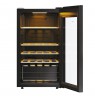 Haier Wine Bank 50 Serie 3 HWS34GGH1 Compressor wine cooler Freestanding Black 34 bottle(s)