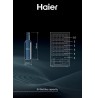 Haier Wine Bank 50 Serie 3 HWS34GGH1 Compressor wine cooler Freestanding Black 34 bottle(s)