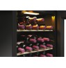 Haier Wine Bank 50 Serie 3 HWS34GGH1 Compressor wine cooler Freestanding Black 34 bottle(s)