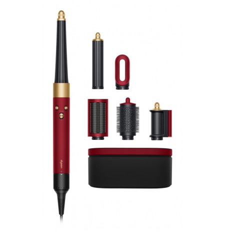 Dyson Airwrap i.d. Straight + Wavy Red Velvet/Gold
