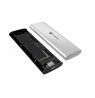 NATEC RHINO M.2 NVME LITE EXTERNAL SSD ENCLOSURE USB-C 3.2 GEN 2 ARCTIC SILVER