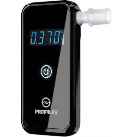Breathalyzer AL7010, semiconductor, range 0/4‰, battery, 2x AA, 105x50x18mm, 98g