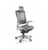 Wau 2 NW41 office chair, charcoal/white mesh