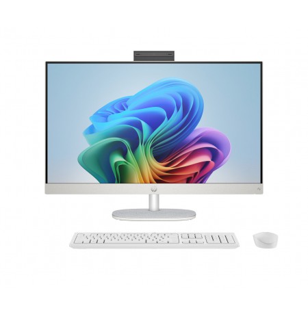 HP AiO 27-ct2004nw Ryzen AI 5 330 27.0"FHD IPS 300nits AG 16GB DDR5 5600 SSD512 Radeon 820M Cam1080p+IR Win11 Shell White/Light
